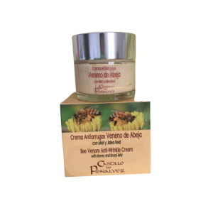 Crema Antiarrugas Veneno de Abeja, Miel y Jalera Real.